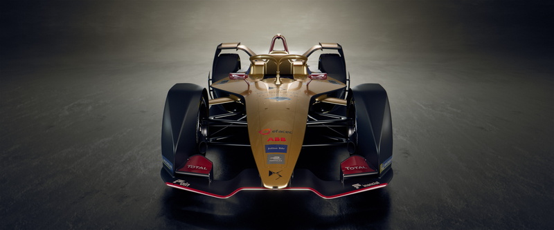 4K, DS E-Tense FE 19, 4K, Formula E racing car