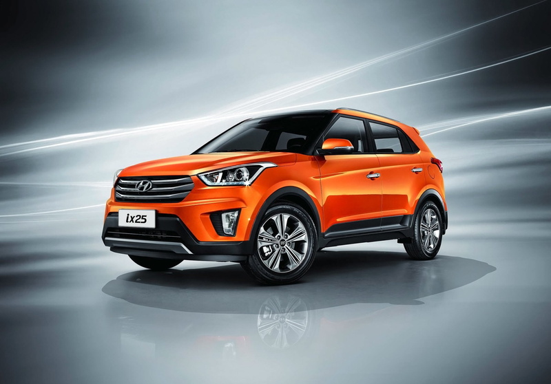 Orange Car, 1080P, Vehicle, Car, Hyundai Creta, SUV, Hyundai