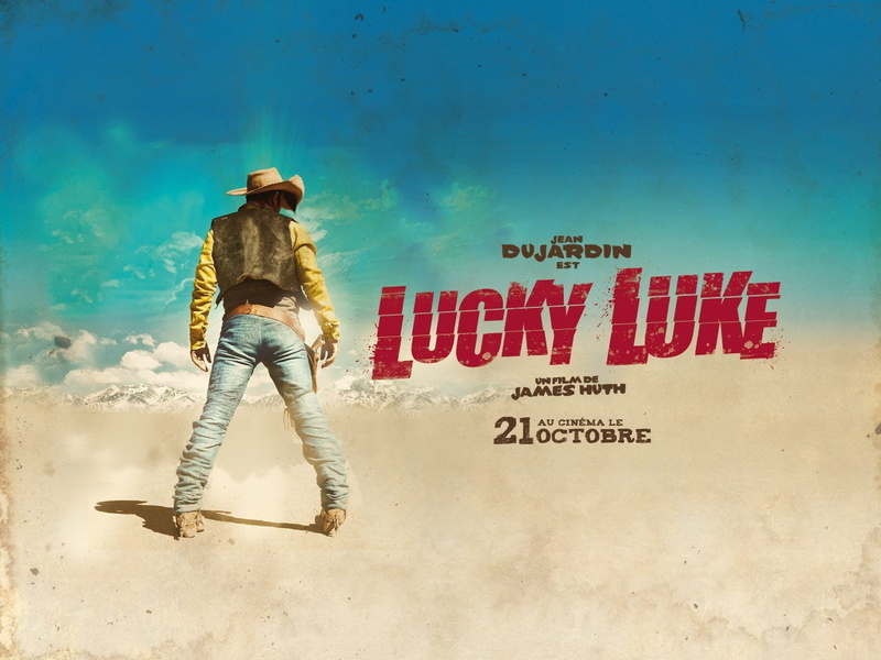 720P, Jean Dujardin, Lucky Luke, Movie
