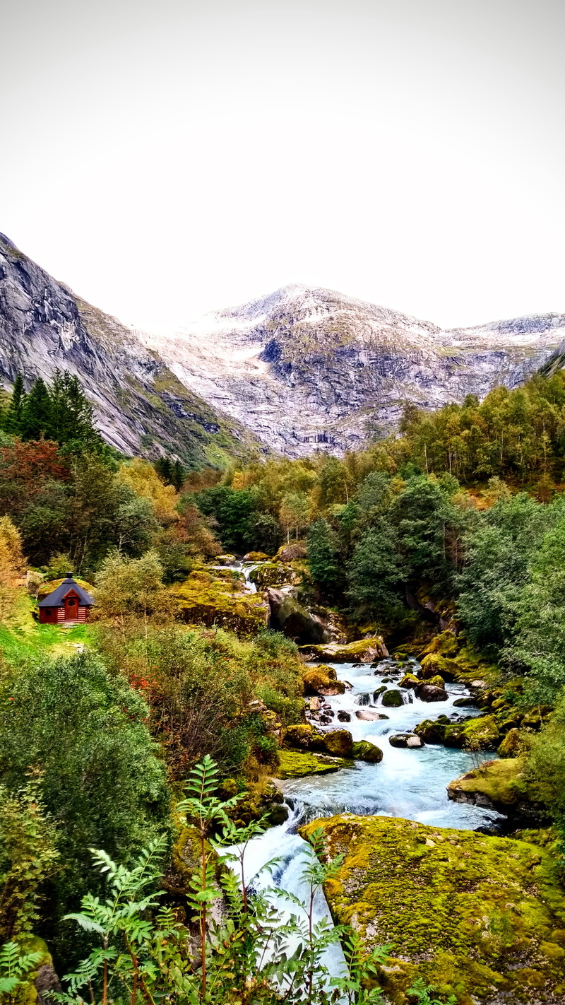 norway, outdoors, wilderness, fir, abies, stream, landscape, tranquility, troll, plant, lunde, non-urban scene, flowing water, tree, cabin, rock, 4K, jølster