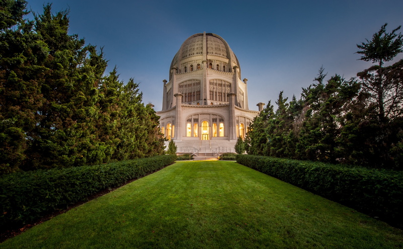 visit, Architecture, BahaiHouseofWorship, bahai, Worship, 4K, Travel, United States, Illinois, religion, Temple, wilmette