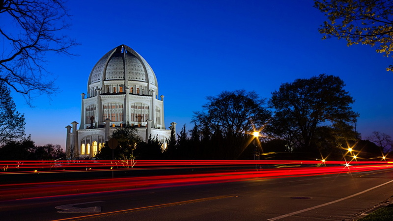 bahai temple, 1080P