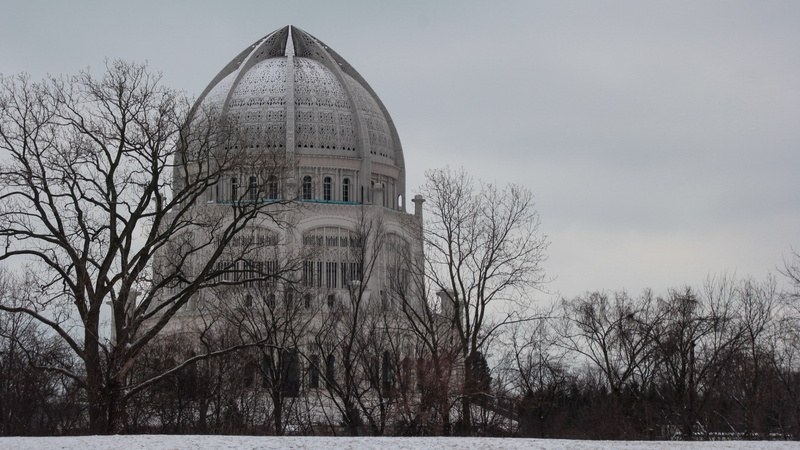 bahai temple, 1080P