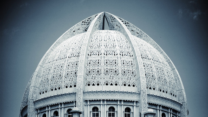 place of worship, built structure, travel, bahai, faith, belief, architecture, city, dome, nature, the past, tourism, structure, religion, skyscraper, illinois
