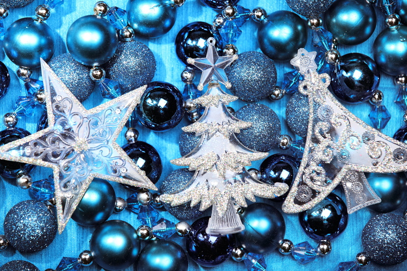 star, 5K, ornaments, blue, amp, holidays, christmas, baubles, silver