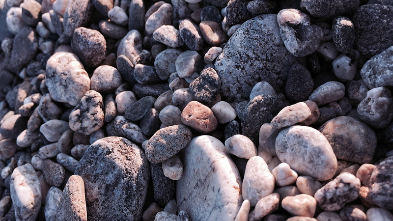 outdoors, textured, brown, close-up, stones, abundance, black, pebble, beach, backgrounds, rock - object, assorted, full frame, solid, day, high angle view