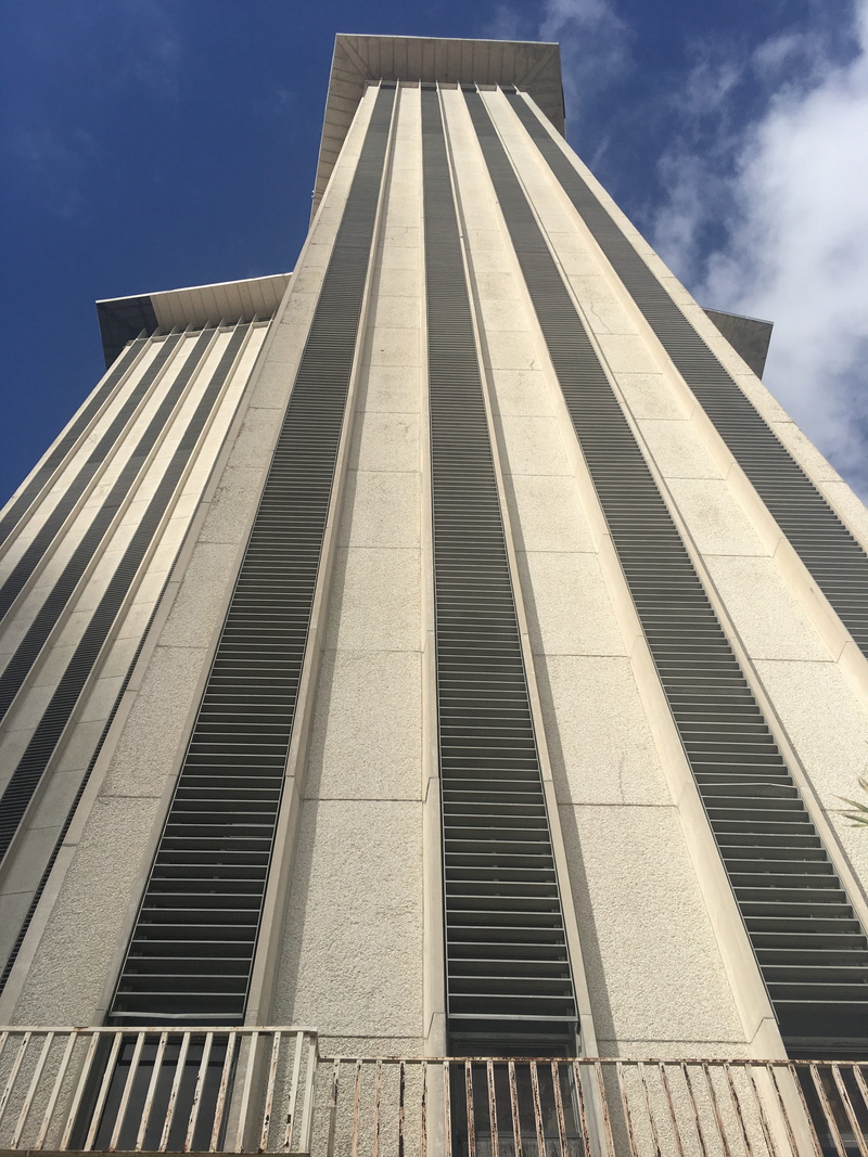 international trade mart, contemporary, skyscraper, new orleans, tower, pattern, architecture, built structure, outdoors, city, cloud - sky, urban, architectural column