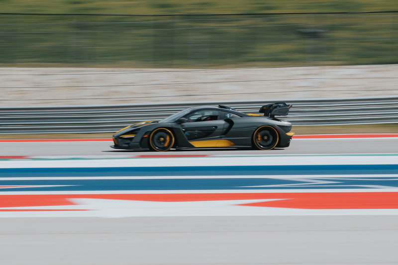 striped, sport, day, speed, yellow, mclaren, track, professional sport, machine, automobile, sports car, tarmac, mode of transportation, track and field