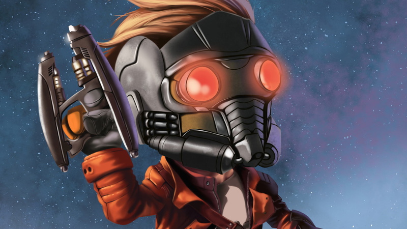 art, star lord, artwork, hd, 1080P, digital art, superheroes