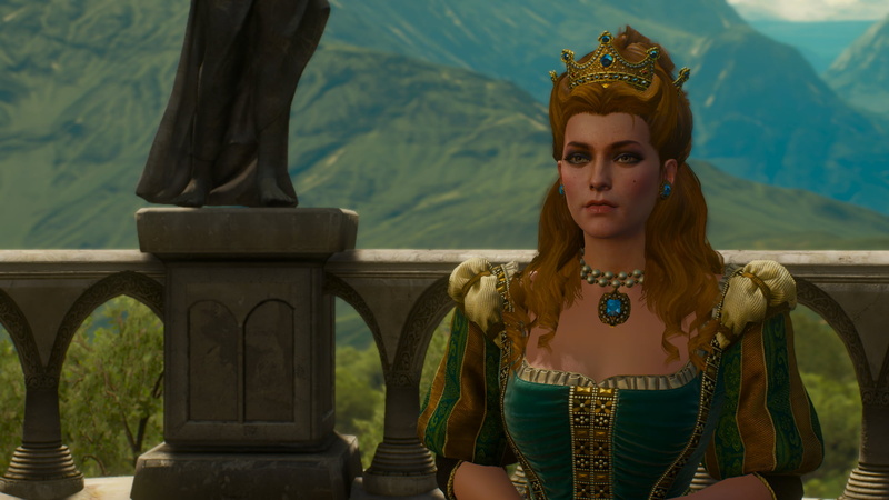 anna henrietta, crown, video game characters, The Witcher 3: Wild Hunt - Blood and Wine, 1080P, The Witcher 3: Wild Hunt, modding, women, The Witcher