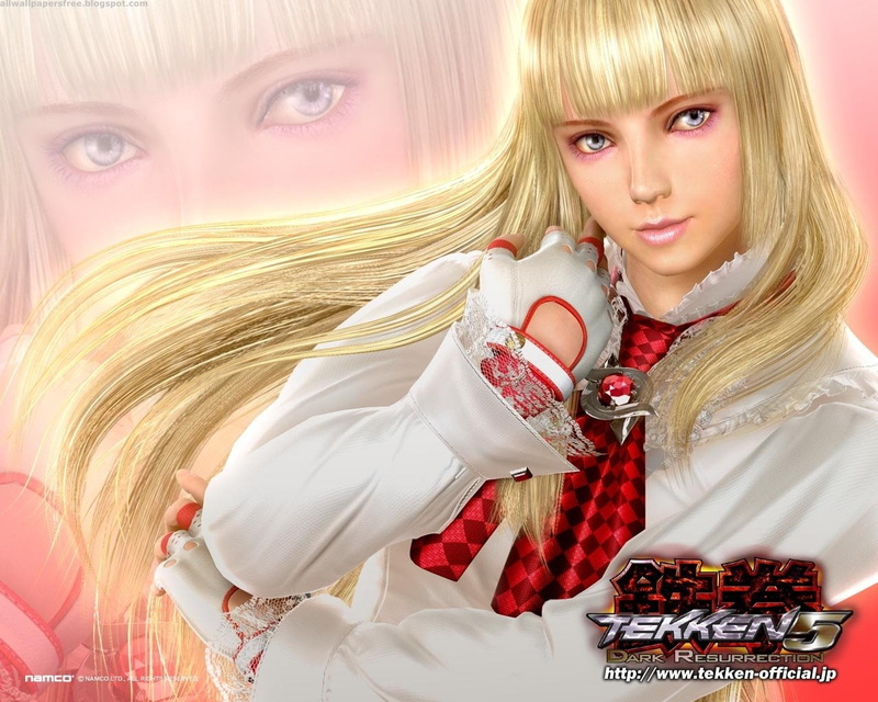 Long Hair, Glove, Tekken, Woman, 720P, Tekken 5, Lili Rochefort, Smile, Blonde