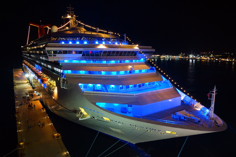 neon light, cruise ship, caribbean, travel, architecture, reflection, nautical Vessel, ship, sea, water, nature, dock, night, cruise, no people, arts culture and entertainment