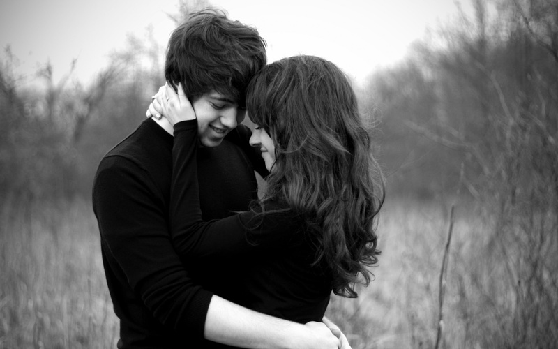 emotion, outdoors, men, couple, focus on foreground, heterosexual couple, love, s, Festivals / Holidays, hug, hair, two people, festival, young men, women