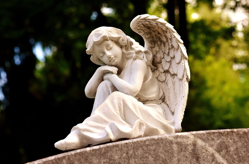 sleeping, figure, statue, art and craft, sculpture, white, faith, creativity, marble, angel, nature, stone, 5K, religion, hope, day, male likeness, female likeness