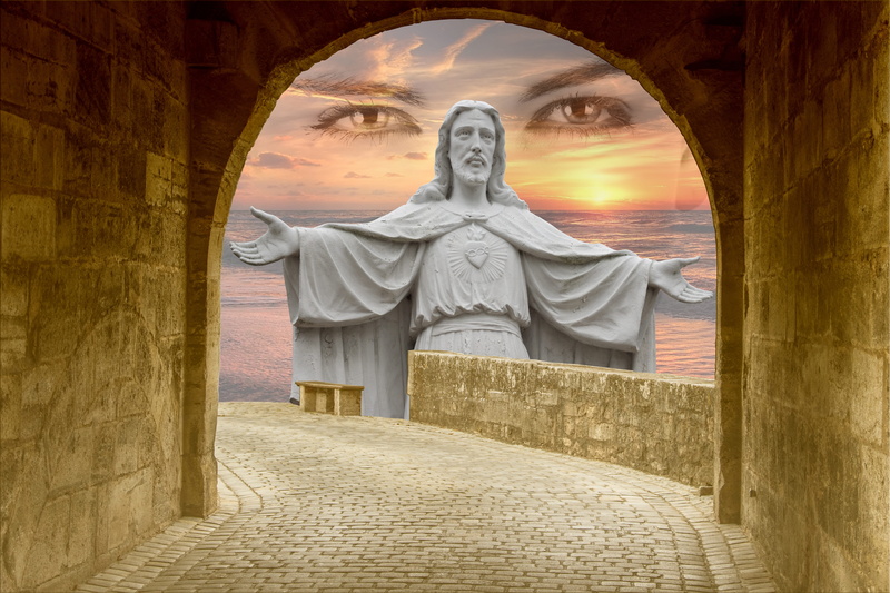 prayer, beige, near, christianity, place of worship, jesus christ, 5K, mercy, travel destinations, human representation, representation, belief, spirituality