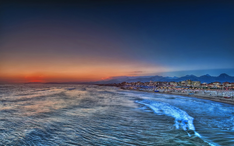 Tuscany, 1080P, Italy, Lido di Camaiore