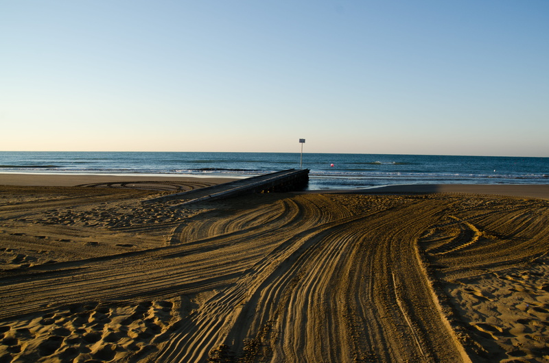 tranquility, copy space, italy, no people, sea, day, blue, sky, water, horizon over water, horizon, nature, outdoors, land, sand, scenics - nature, beach