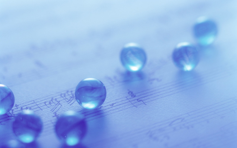 2K, sphere, Music Sheet, macro, beads