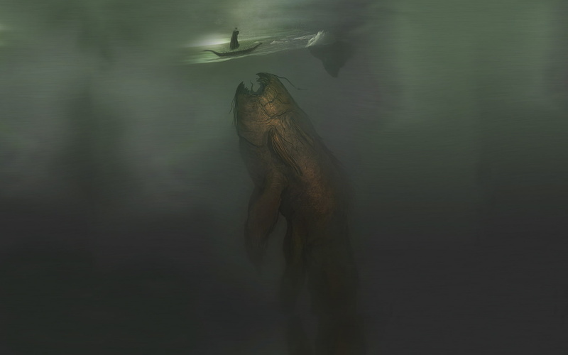Vikings, hd, x, FISH, art, 1080P, animals, nom, underwater