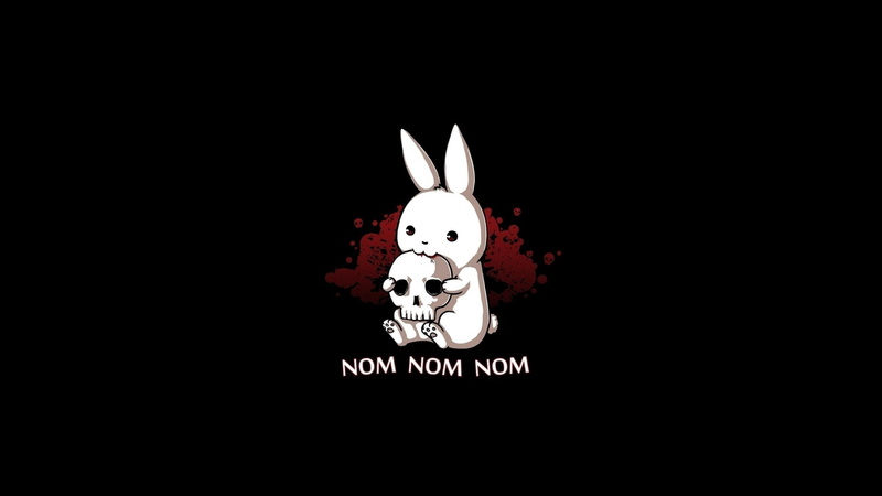2K, hare, nom nom nom, skull