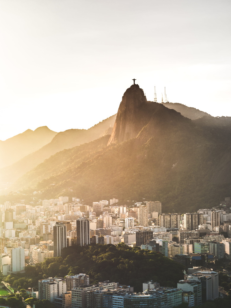 architecture, sky, rio, no people, skyscraper, high angle view, nature, day, concrete, residential district, outdoors, cityscape, travel destinations, daytime