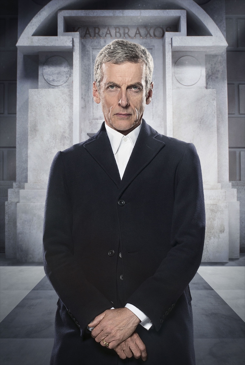 gray hair, one person, front view, Twelfth Doctor, Doctor Who, confidence, waist up, serious, portrait, white hair, Peter Capaldi, The Doctor, suit, mature adult