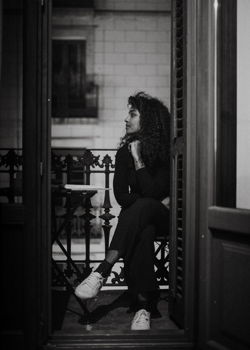 women, soul, young women, door, adventuremore, melancholy, side view, vibe, entrance, full length, real people, indoors, home interior, live, night, discover
