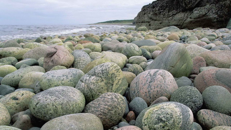 point, park, national, 1080P, green, canada, stones
