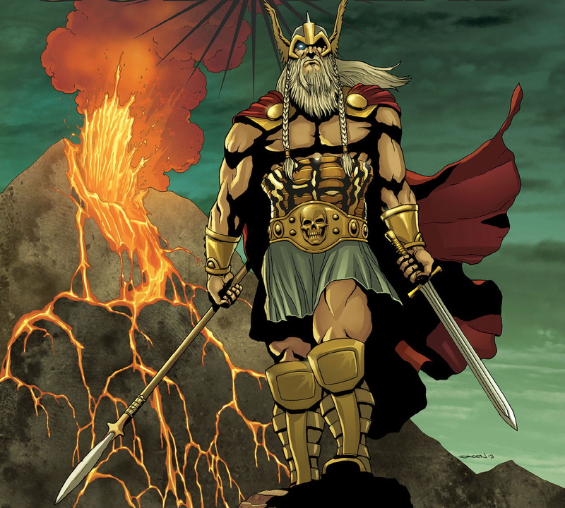 comics, fantasy, avatar press, warrior, dead, god, 720P