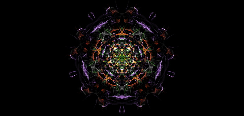 fantasy art, fractal, abstract, silk, 1080P