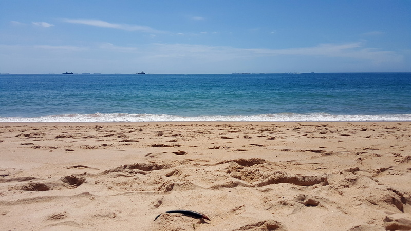 brasil, 5K, landscape, vila velha, horizon over water, land, non-urban scene, sea, tranquility, sky, sand, horizon, scenics - nature, tranquil scene