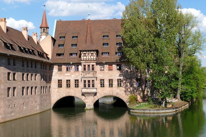 nature, transportation, building, building exterior, famous Place, arch, day, old town, residential district, waterfront, europe, connection, landmark