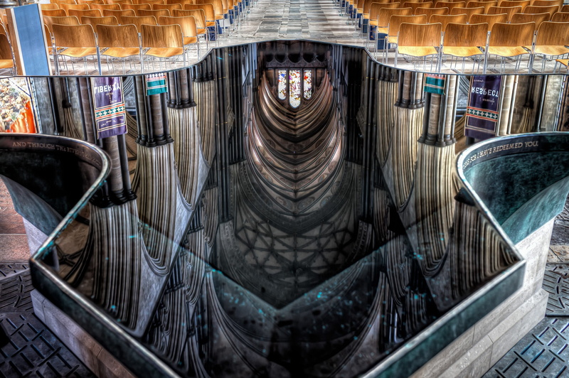 high angle view, art and craft, shape, religious, Religious, metal, no people, industry, built structure, spiritual, christianity, factory, mode of transportation