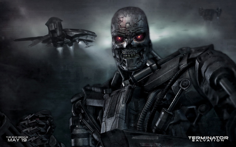 sign, indoors, adult, military, 1080P, uniform, Terminator Salvation, males, men, black color, government, weapon, dark, mask, special forces, gun, fear