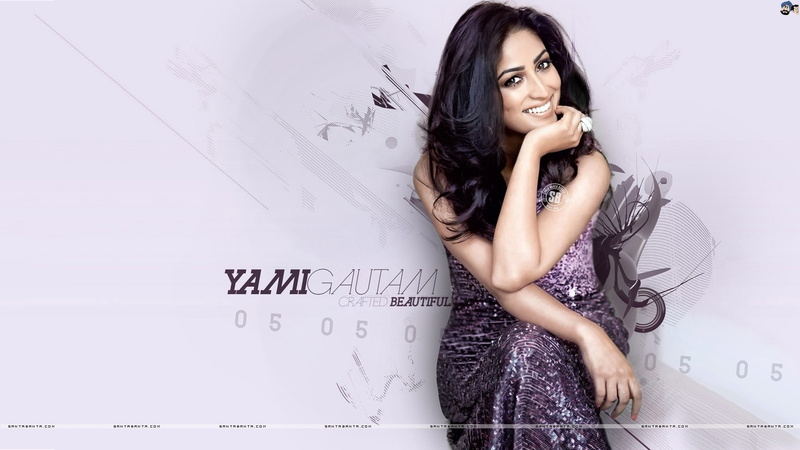 bollywood, entertainment, women, hd, actress, black, yami, gautam, art, 1080P, hair