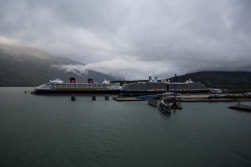 no people, nature, skagway, ship, passenger craft, cruse ship, architecture, waterfront, mode of transportation, outdoors, transportation, nautical vessel