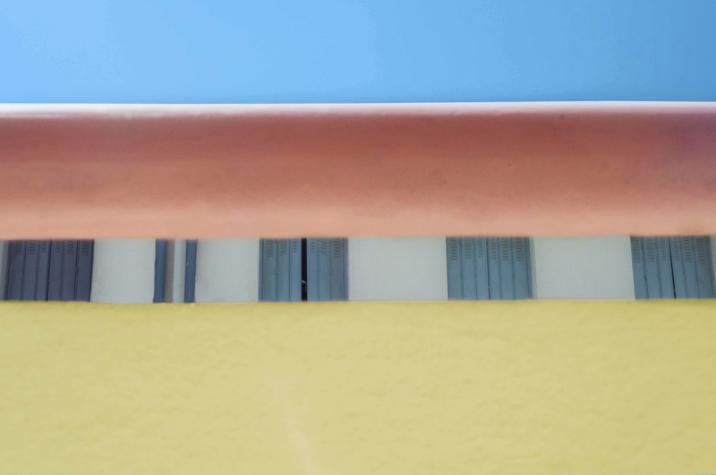 windows, tranquil scene, tranquility, beach, instagood, water, 4K, pattern, scenics - nature, yellow, wall - building feature, pink, outdoors, nature