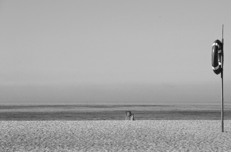 praia da nazaré, beach, copy space, sea, clear sky, horizon over water, sky, nazaré, sand, tranquil scene, scenics - nature, ocean, horizon, water, portugal