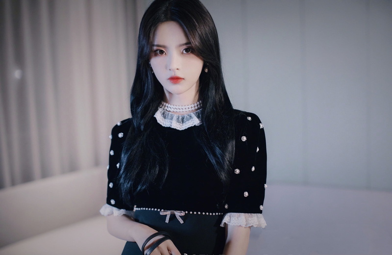 Asian, Chinese, Yang Chaoyue, women, 2K, face, Idol, black hair