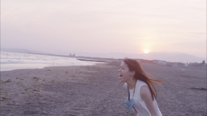 sunset, leisure activity, long hair, sea, Nogizaka46, tranquility, beauty in nature, one person, 1080P, land, young women, lifestyles, real people, nature