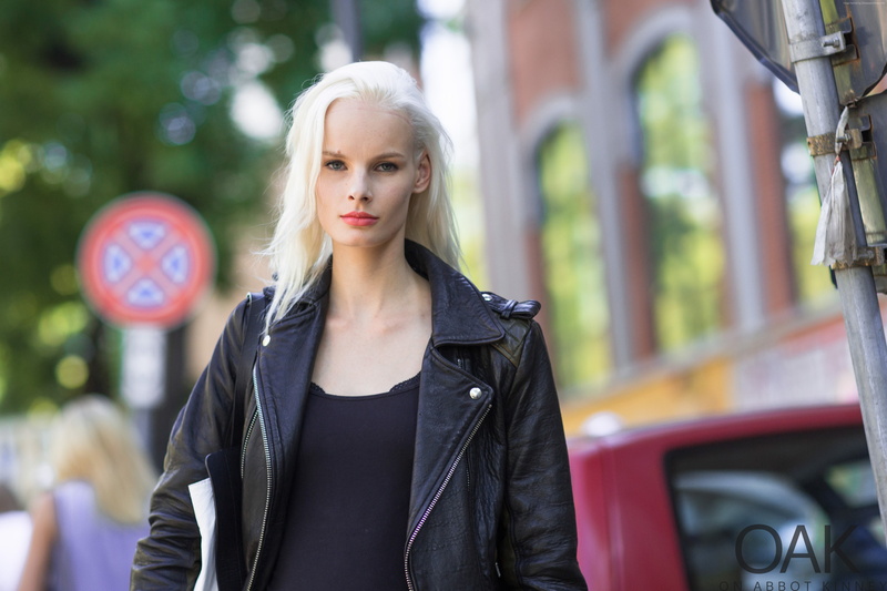 blonde, street, Irene Hiemstra, 4K, Top Fashion Models 2015, model