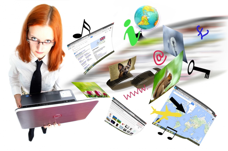 computer, net, people, young women, website, communication, business, networking, office, laptop, email, multimedia, internet, browsing, 1080P, song, adult