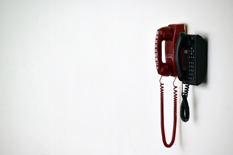 isolated, retro, 5K, connection, close-up, number, phone cord, landline phone, cable, hanging, equipment, telecommunications equipment, wall - building feature