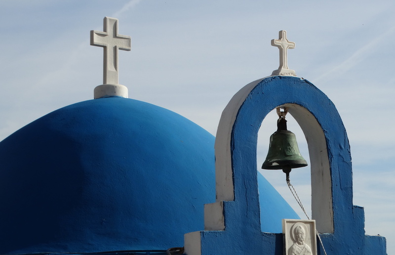 blue, building, no people, spirituality, built structure, religion, dome, religious equipment, architecture, cross shape, orthodoxy, sky, place of worship