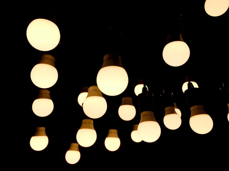 no people, electric, dark, lamp, ceiling, geometric shape, glow, lighting equipment, large group of objects, symbol, bulb, invention, illuminate, light bulb icon