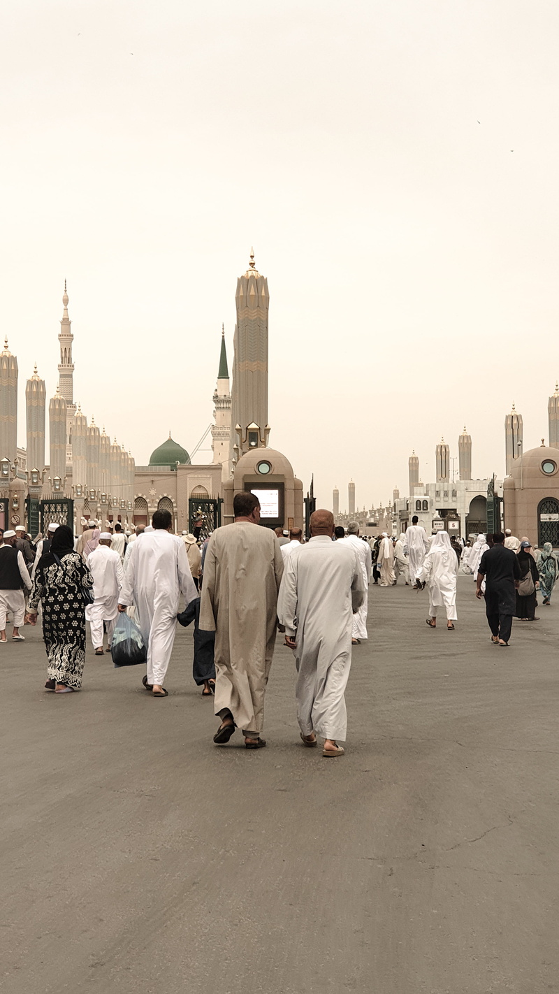 dome, crowd, real people, rear view, pedestrian, town, lifestyles, office building exterior, uniform, mosque, downtown, apparel, column, government, building exterior