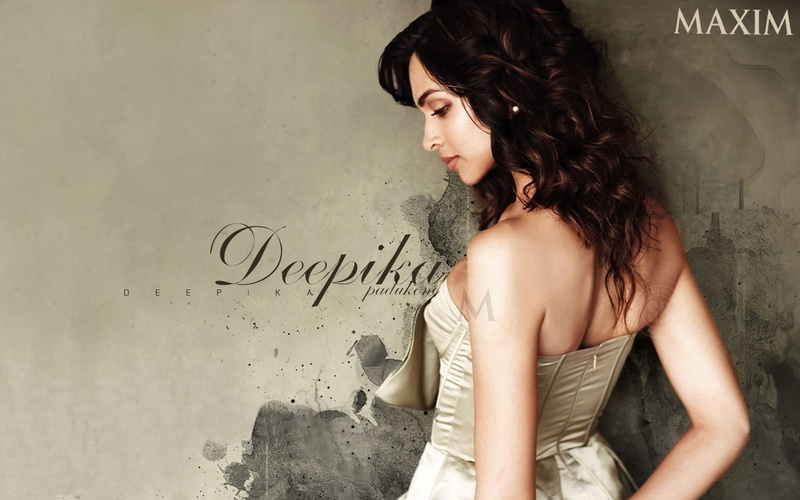 hairstyle, long hair, beautiful woman, wall - building feature, three quarter length, portrait, maxim, Deepika Padukone, deepika, beauty, padukone