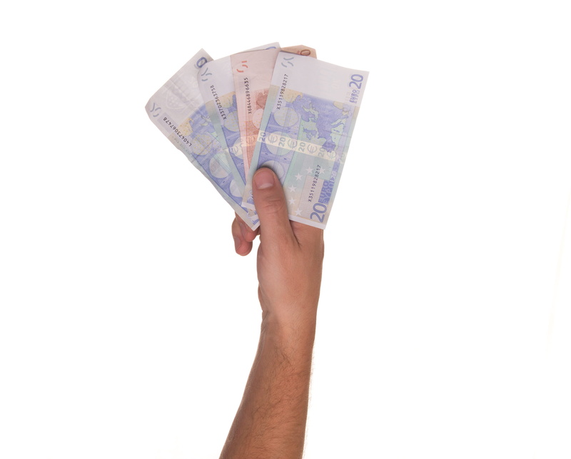 savings, unrecognizable person, investment, human limb, businessman, financing, Cash, finger, human arm, one person, messages, wage, white background, banking
