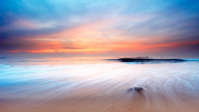 motion, water, outdoors, tranquility, scenics - nature, sunset, sea, ocean, calm, seascape, sky, sunrise, wave, no people, nature, environment, cloud - sky