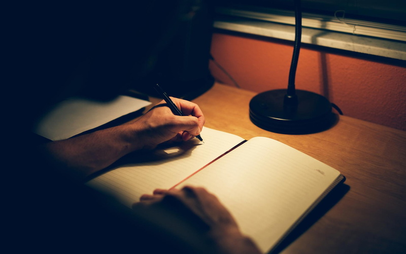 notebook, desktop, lonely, documentary, miss some time, pen, time, life documentary, life, 1080P, close, nostalgia, miss, hand, blinds, lamp